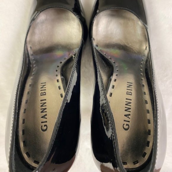 Gianni Bini Patent Leather Platform Stiletto Heels, LIKE NEW, size 8M - Picture 11 of 11